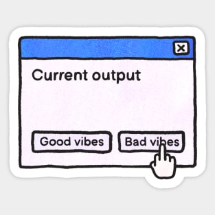 Current Mood Dialogue Sticker